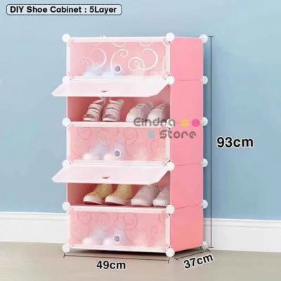 DIY Shoe Cabinet : 5Layer