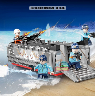 Battle Ship Block Set : XJ-869B